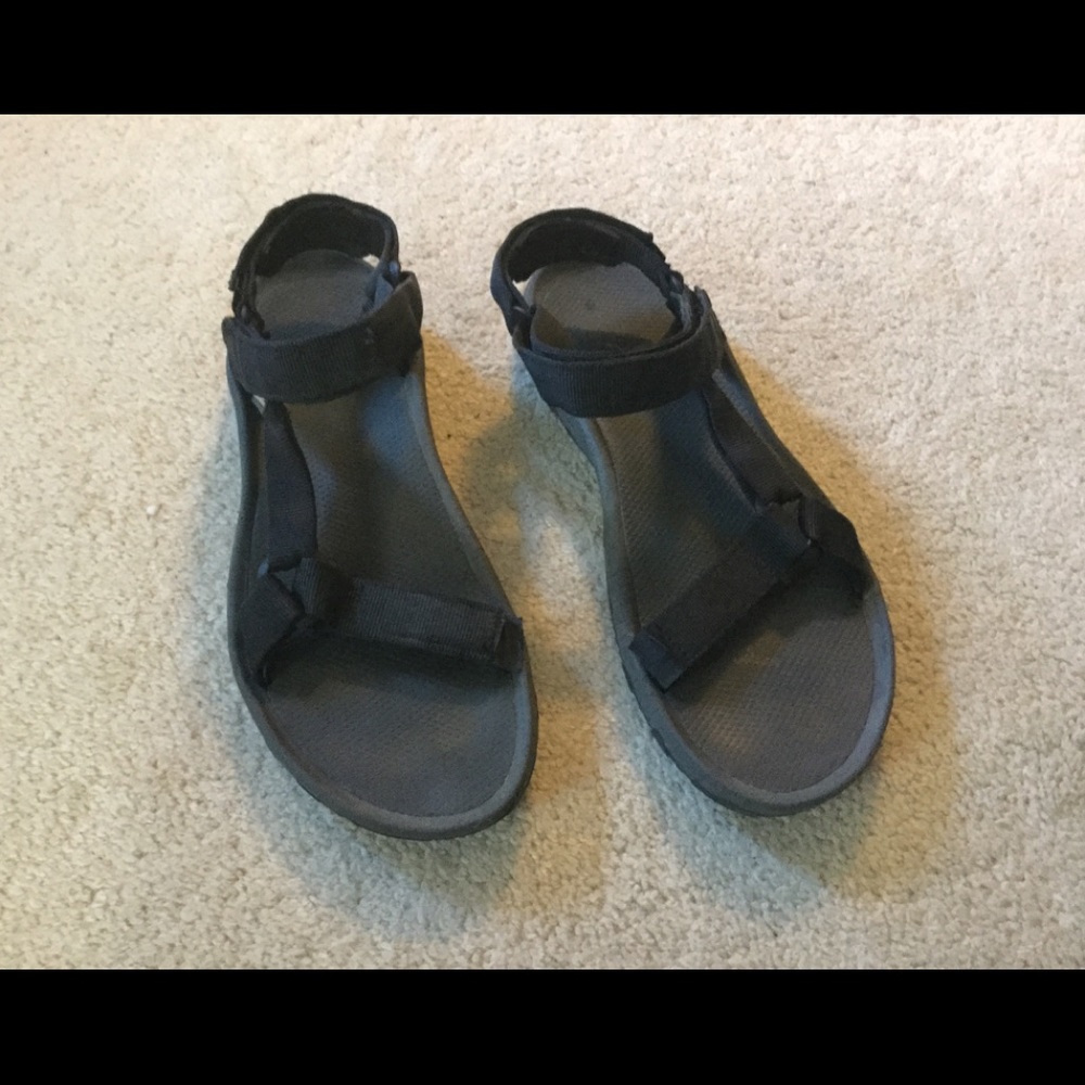Teva Men's Black Sandals Size 12